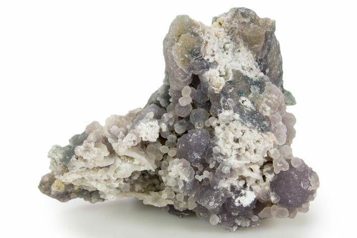 Purple and Green Botryoidal Grape Agate - Indonesia #324206